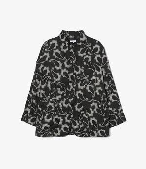 NEW ENGINEERED GARMENTS men's paisley jacquard jacket in black and grey